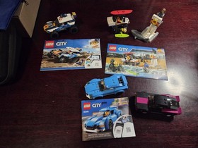 LEGO CITY Car Set Lot 60218, 60285, 60163