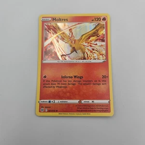 Moltres Holo Rare - 021/172 - Brilliant Stars Pokemon 2022 - Picture 1 of 2