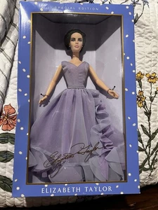 Mattel Elizabeth Taylor White Diamonds Doll Nib - Picture 1 of 6