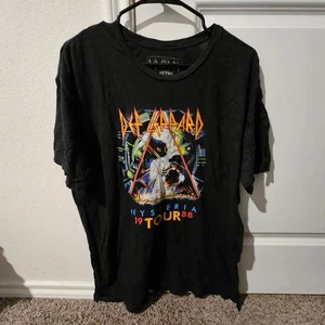 Def Leppard Hysteria 1988 Tour T-Shirt XL Retro Marke Konzert Tee - Bild 1 von 4