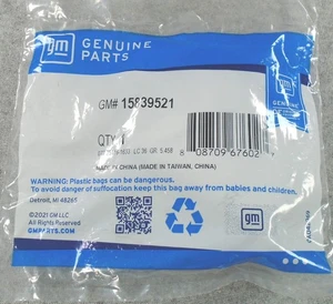 GM Genuine Parts DIFFERENTIAL PINION SEAL oring new OEM 15839521 Traverse Acadia - Picture 1 of 2