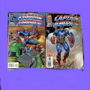 American Comic Captain America 7 1997 9 Sporco - Foto 1 di 4