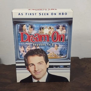 Dream On Seasons 1 & 2 DVD Box Set HBO Comedy Series Brian Benben Chris Demetral - Imagen 1 de 12