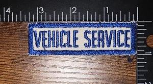 Vehicle Service Vintage Auto Mechanic Patch - Picture 1 of 1