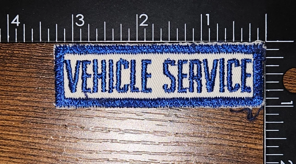 Vehicle Service Vintage Auto Mechanic Patch - Image 1 of 1