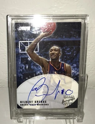 2001 Topps Stadium Gilbert Arenas Lone Star Signatures Auto #LS-GA Warriors - Image 1 of 4