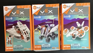 Lot of 3 HEX BUG VEX ROBOTICS Space Explorer STEM Construction Kits Age 6+ NEW - Picture 1 of 7