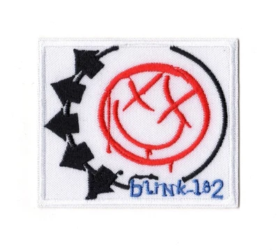 Blink 182 Patch | Blink-182 Smile American Pop Skate Punk Rock Music Band Logo - Image 1 of 2
