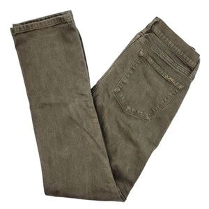 LRL Ralph Lauren Jeans Women's 6 Green Low Rise Modern Straight Leg Preppy - Picture 1 of 11