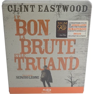 The Good, Brute And Ugly Blu-Ray + DVD Steelbook 2014 Sergio Leon Area Free - Image 1 of 4