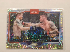 2025 Topps Chrome UFC Trevor Peek RC #180 Speckled Refractor 216/250 - Picture 1 of 2