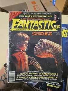 FANTASTIC FILMS magazine # 31, Nov 1982, Spielberg talks about E.T., The Thing - Foto 1 di 2