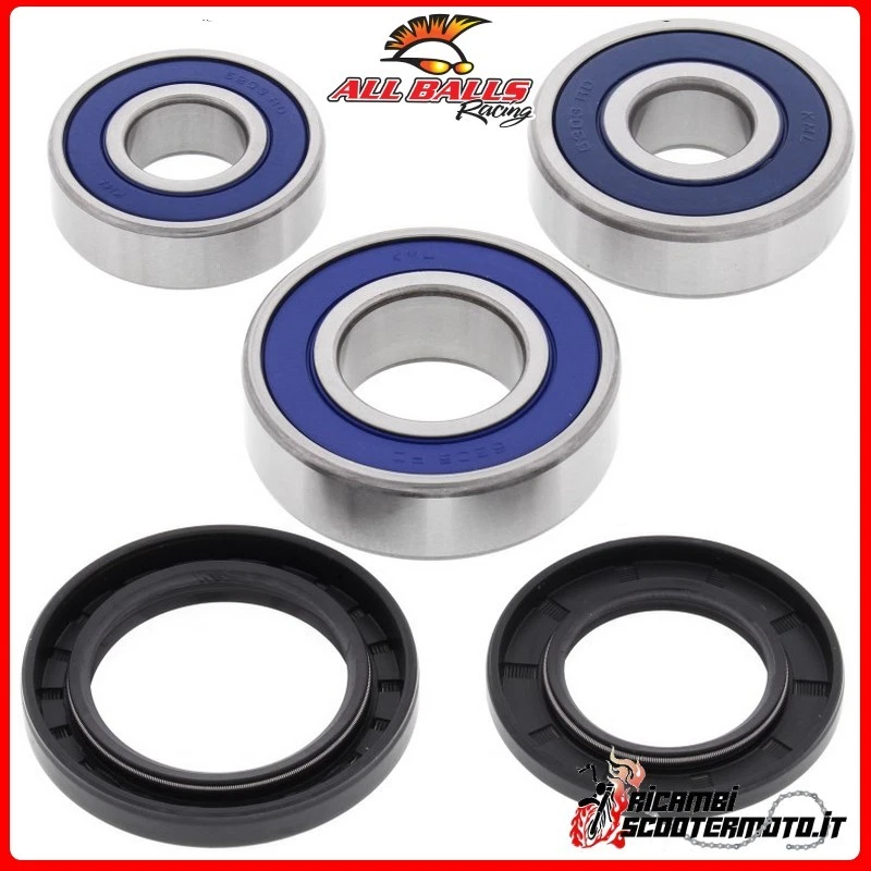 KIT CUSCINETTI RUOTA POSTERIORE ALL BALLS KAWASAKI EX300 NINJA 2015 25-1234#130 Foto 1 de 1