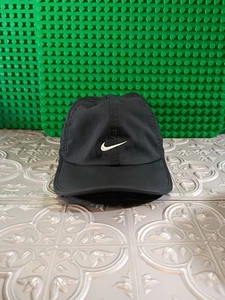 Nike Dri Fit federleichte Mütze schwarz Sportkappe Center Swoosh Laufen Tennis - Bild 1 von 9