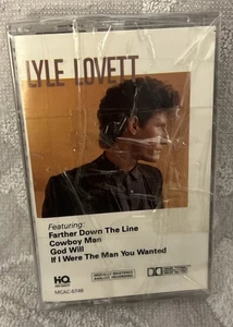 Lyle Lovett Self Titled Cassette New Sealed Vintage Tape - Picture 1 of 4