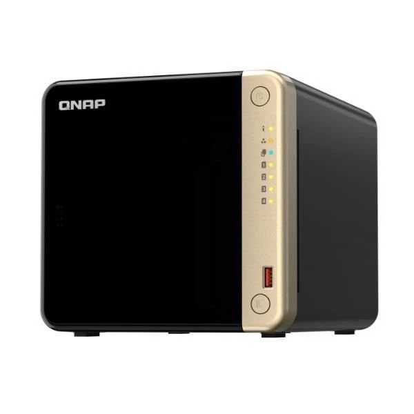 Qnap Network Storage NAS TS-464-8G 4HD 3,5"/2,5" SATA6G-NO HD-2Px2.5GbE -4P US - Immagine 1 di 1