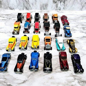 Hot Wheels Car Diecast Vintage 70s & 80s Lot of 24 T-Totaller Racers Played with - Picture 1 of 22