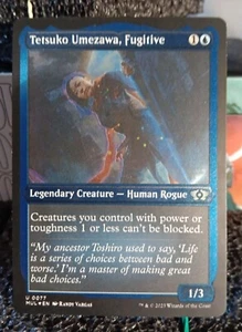 MTG Tetsuko Umezawa, Fugitive 077 Foil Etched Multiverse Legends MTG - Picture 1 of 2