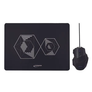 USB Maus + Mauspad XXL optisch beleuchtet Kabel Gaming Mousepad Mouse 2400dpi - Bild 1 von 7