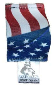 American Flag Battery Fatstrap - Picture 1 of 1
