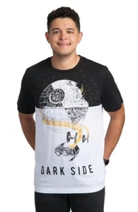 Camiseta Star Wars - Estrella de la Muerte Lado Oscuro Claro (Hombre, Grande) Tie Fighter - Imagen 1 de 7