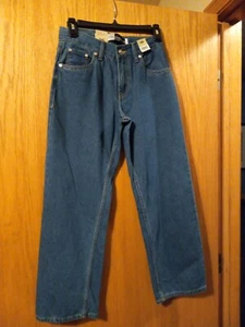 Boys Levi's Silvertab Stay Loose Blue Jeans Loose Fit Straight Leg 12 Reg 26x27 - Picture 1 of 7