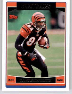 2006 Topps TJ Houshmandzadeh NFL Base Card PWE Bengals #167 - Picture 1 of 2