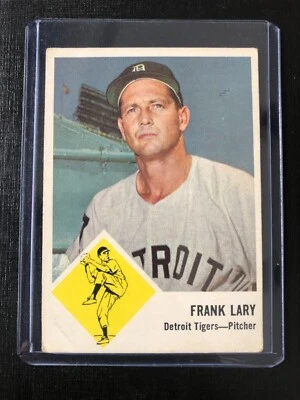 1963 Fleer Frank Lary #14 Detroit Tigers VG To  EX - Image 1 of 2
