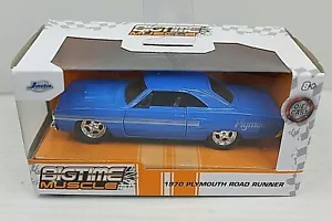 Jada Big Time Muscle Diecast 1970 Plymouth Road Runner 1:32 nuovo con scatola - Foto 1 di 3