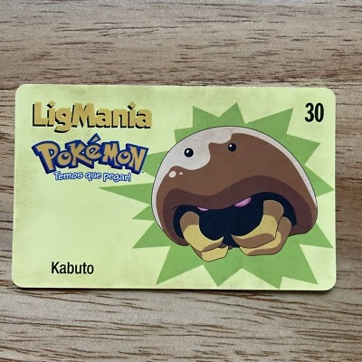 2000 Kabuto Pokemon Ultra Rare Brasil LigMania Phone Card - Image 1 of 4