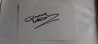 HAND SIGNED POSTCARD SIZE WHITE CARD OF DAVE McKAY EX SPURS DERBY & HEARTS.