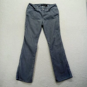 Express Jeans Corduroy Pants Womens Juniors 5/6 Gray Cotton Poly Blend 29 - Picture 1 of 11