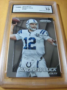 ANDREW LUCK COLTS 2014 PRIZM # 129 GRADED 10 L@@@K - Picture 1 of 1