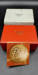 PHILIP WATCH Windsurf Quatz Vintage Red Box + outer box + 1986 Genuine Warranty  - Picture 1 of 24