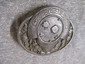 GRATEFUL DEAD SPACE YOUR FACE LIMITED EDITION GÜRTELSCHNALLE REPARATURBEDÜRFTIG - Bild 1 von 7