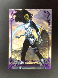 2018 Marvel Masterpieces-Madame Masque #6 Epic Purple Parallel 084/199