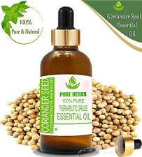Pure Herbs Coriander Grain 100% Pure Coriandrum Sativum Huile Essentielle