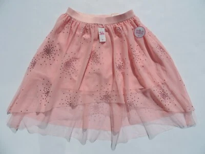 Justice Skirt TU-TU build in shorts 14/16 Peach High-Low New NWT - Image 1 of 4