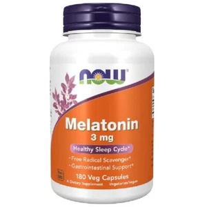 Now Foods , Melatonin 3mg, 5mg,10mg Supports sleep, recovery - Picture 1 of 11