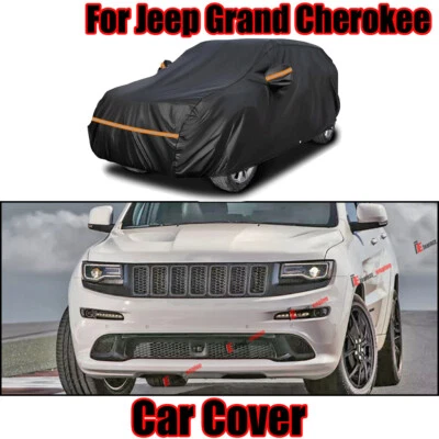 Cubierta de coche para Jeep Grand Cherokee 6 capas impermeable polvo lluvia protector exterior Foto 1 de 4