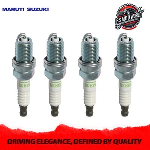 Oem Maruti Suzuki spark plug set of 4 (NGKBKR6E) for Swift 2005-2012 09482M00427 - Picture 1 of 8
