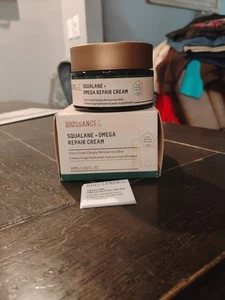 Crema facial reparadora BIOSSANCE Squalane + Omega 50 ml 1,69 oz tamaño completo nueva en caja - Imagen 1 de 1
