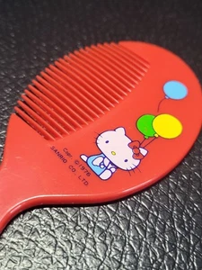 Vintage 1976 Sanrio HELLO KITTY Plastic Comb Mini Great Condition  - Picture 1 of 8