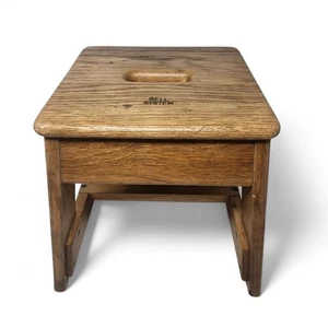 Taburete de trabajo de liniero telefónico Bell System silla de pie de teléfono de madera - Imagen 1 de 19