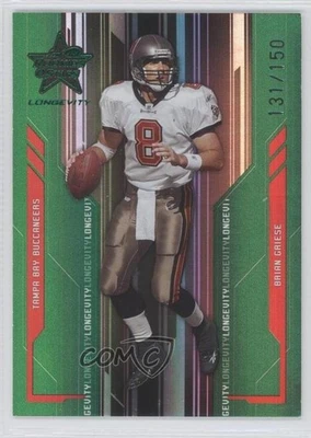2005 Leaf Rookies & Stars Longevity Emerald /150 Brian Griese #89 - Image 1 of 2