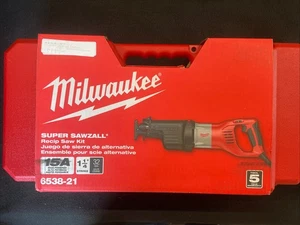 Milwaukee 6538-21 Super Sawzall Orbital Reciprocating Saw Kit - NEW IN BOX! - Picture 1 of 3