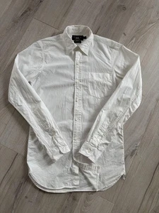 Double RL RRL WHITE SHIRT Size XS From Japan - Picture 1 of 24