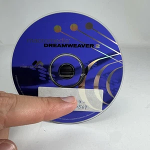 Macromedia Dreamweaver 4 for Windows 95/98 - SERIAL # Number CD Software - Picture 1 of 4