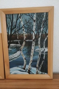 Gemälde von S. Malinin "Altai-Frühling", Ölgemälde - Bild 1 von 4