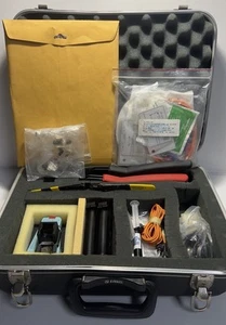 Fiber Optic Tool Kit in Platt Case – Untested – Splicing & Termination Set - Picture 1 of 13